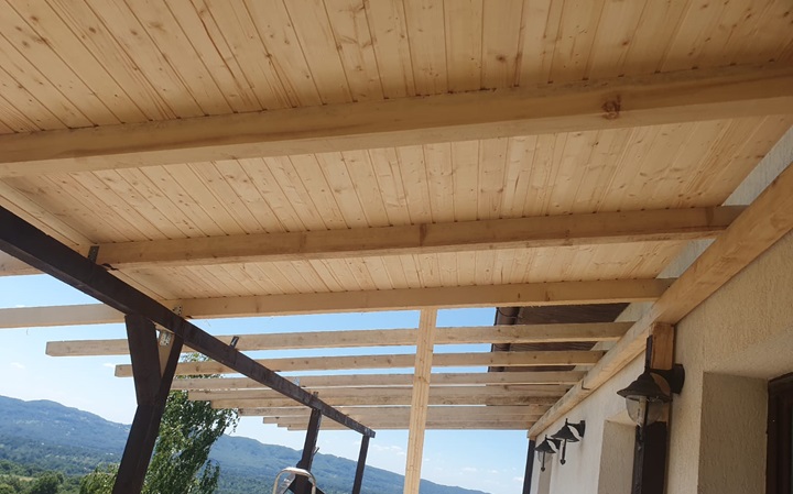 Construcție Terasă Lemn