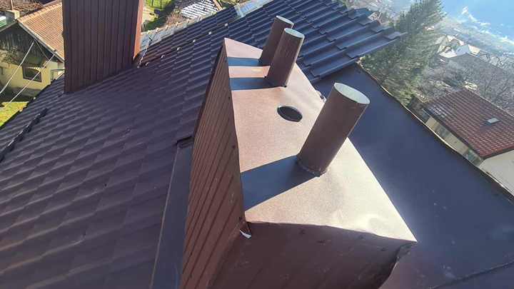 Montaj acoperis tigla case - m